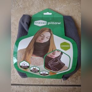 Travel Pillow neck pillow neck support airplane gray grey